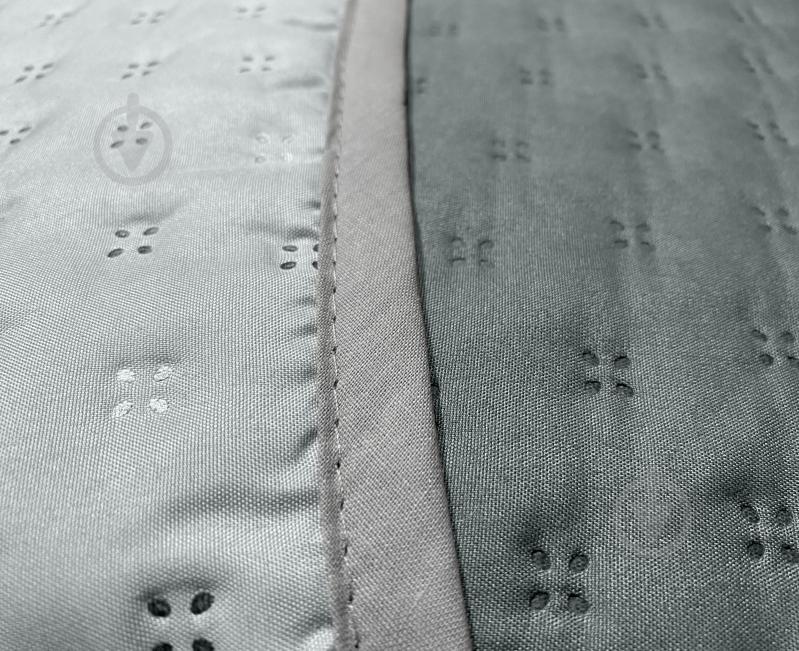 Покривало Monument/Glacier Grey DOTS 200x210 см Zastelli сірий - фото 2 Покривало Monument/Glacier Grey DOTS 200x210 см Zastelli сірий - фото 2