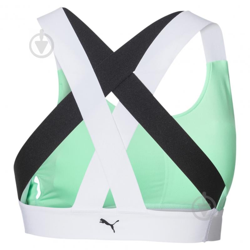 Бра Puma Feel It Bra M 51828909 р.XS бирюзовый - фото 2