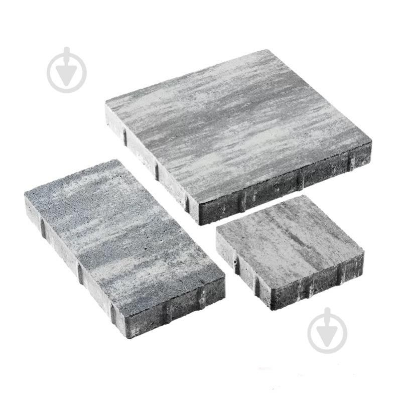 Тротуарная плитка МОНОЛИТ Модерн Сити 55 мм грейс (серый+белый) - фото 1 Тротуарная плитка МОНОЛИТ Модерн Сити 55 мм грейс (серый+белый) - фото 1