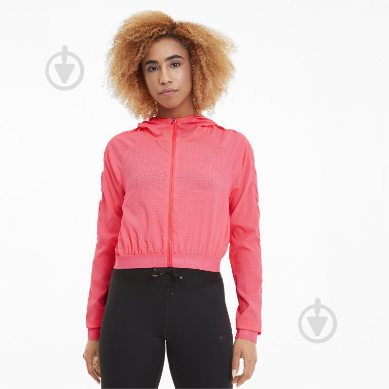 Вітрівка жіноча демісезонна Puma Be Bold Woven Jacket 51892503 р.S рожева - фото 3