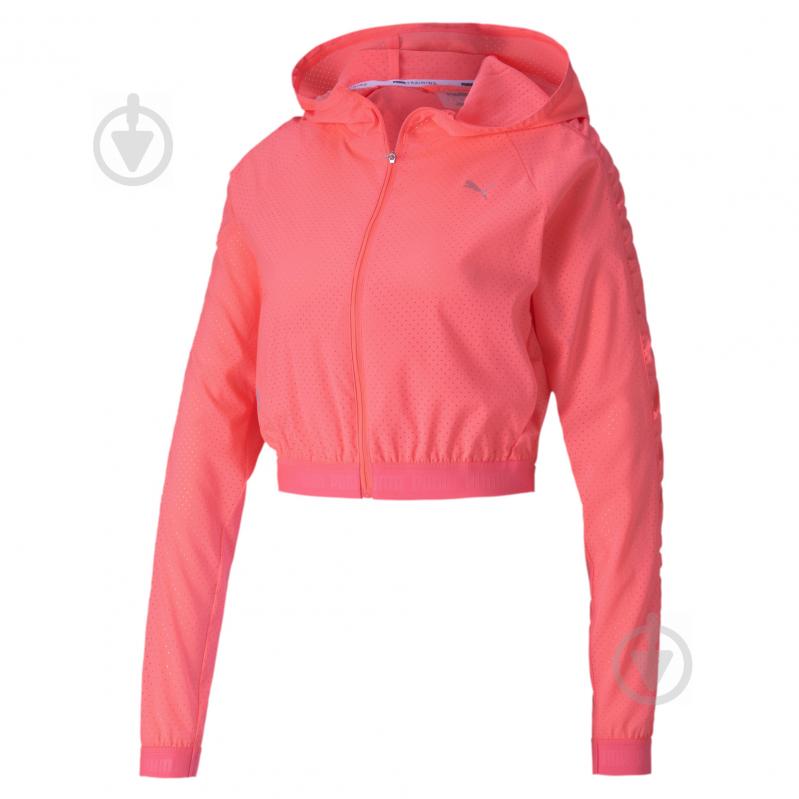 Вітрівка жіноча демісезонна Puma Be Bold Woven Jacket 51892503 р.S рожева - фото 1