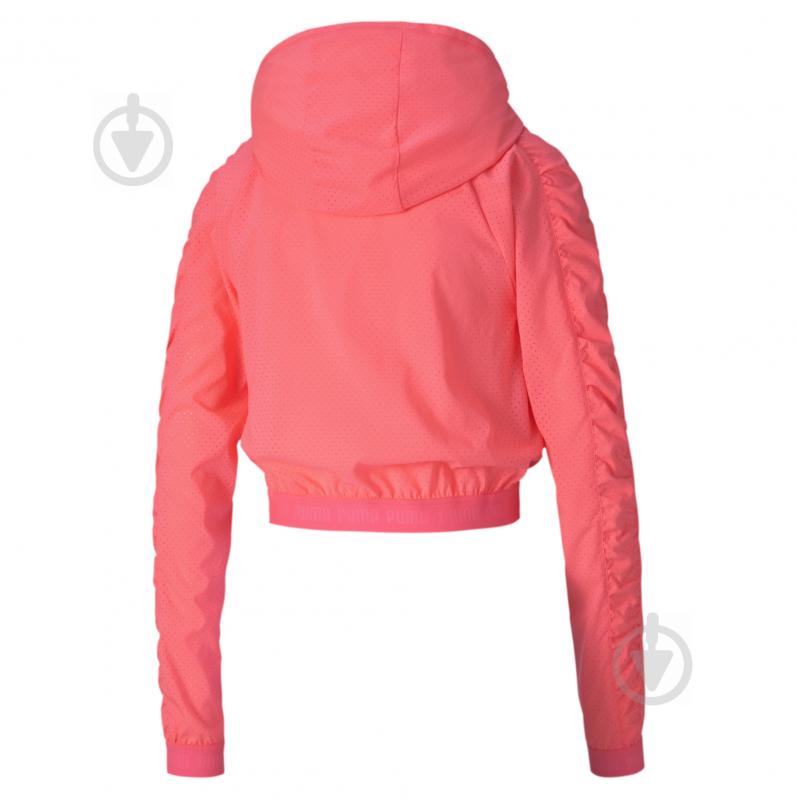 Вітрівка жіноча демісезонна Puma Be Bold Woven Jacket 51892503 р.S рожева - фото 2