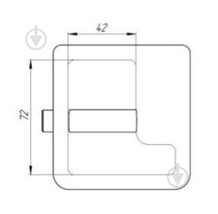 Замок навесной Expert PD-01-K1 краб (накладной) - фото 4 Замок навесной Expert PD-01-K1 краб (накладной) - фото 4