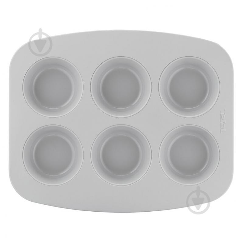 Форма для выпечки маффинов Tefal Ceramik на 6 шт J1755604 - фото 4 Форма для выпечки маффинов Tefal Ceramik на 6 шт J1755604 - фото 4