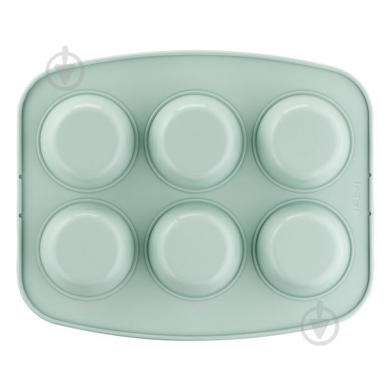 Форма для выпечки маффинов Tefal Ceramik на 6 шт J1755604 - фото 5 Форма для выпечки маффинов Tefal Ceramik на 6 шт J1755604 - фото 5