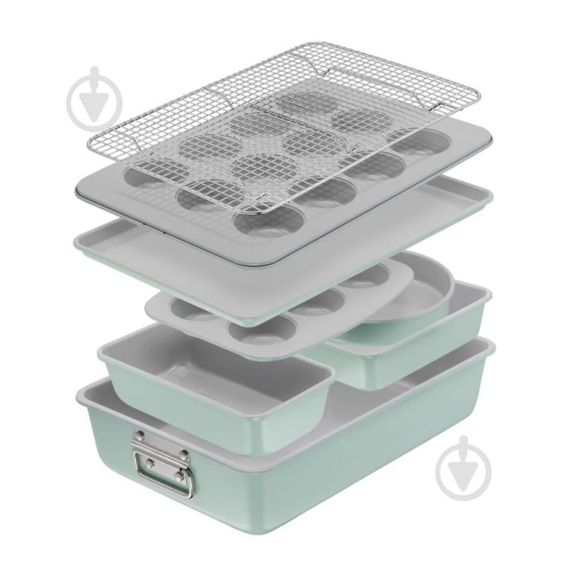 Набор для выпекания Tefal Ceramik 8 предметов J175S804 - фото 1 Набор для выпекания Tefal Ceramik 8 предметов J175S804 - фото 1