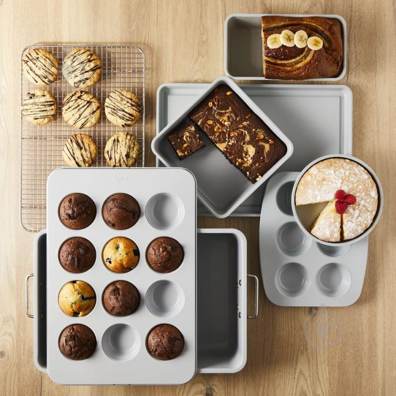 Набор для выпекания Tefal Ceramik 8 предметов J175S804 - фото 11 Набор для выпекания Tefal Ceramik 8 предметов J175S804 - фото 11