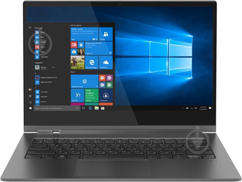 Ноутбук Lenovo Yoga C930 14" (81C400Q7RA) grey - фото 1