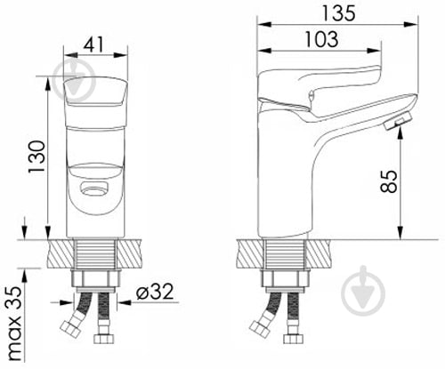 Набір змішувачів Imprese KVET 4в1 SET20230401 - фото 2