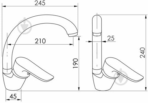 Набір змішувачів Imprese KVET 4в1 SET20230401 - фото 4