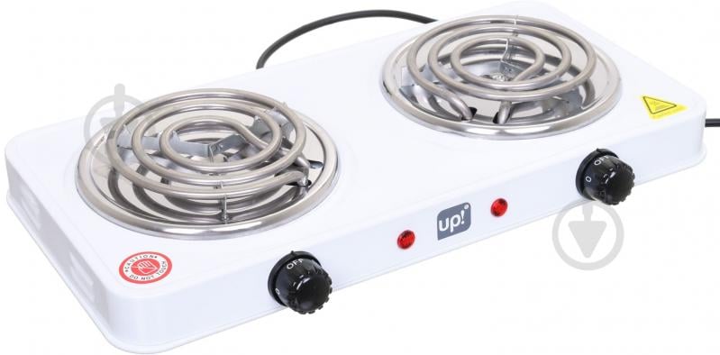 Плита электрическая настольная UP! (Underprice) WII-2S-2.0-W белый - фото 1