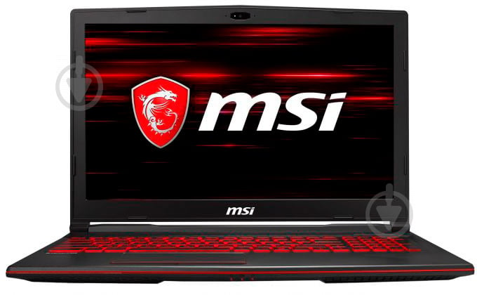 Ноутбук MSI GL63-8SD 15,6" (GL638SD-655XUA) black - фото 1