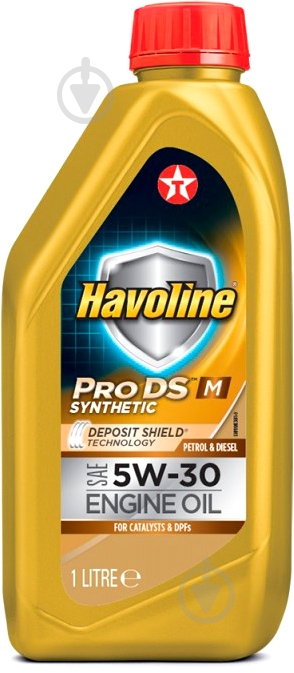 Моторне мастило Texaco Havoline ProDS M 5W-30 1 л (HAVOLINE PRODS M 5W30 1L) - фото 1