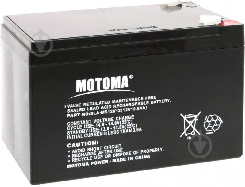 Акумулятор Motoma SLA-MS12V12 - фото 1