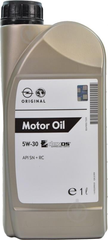 Моторное масло GM Motor Oil Dexos1 5W-30 1 л (95599919) - фото 2