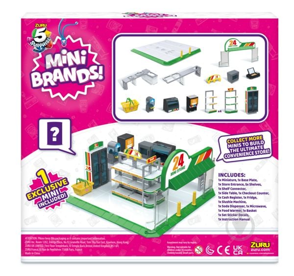 Игровой набор Zuru Mini Brands Supermarket Магазин у дома 6768619 - фото 2