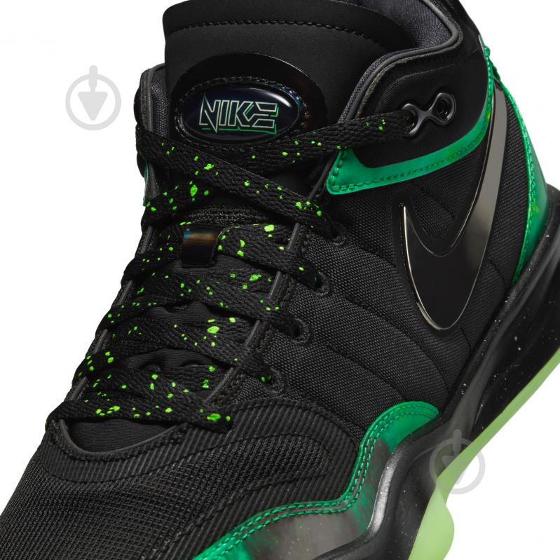 Кросівки чоловічі демісезонні Nike AIR ZOOG.T. HUSTLE 2 VW FZ7309-900 р.45 чорно-зелені - фото 8