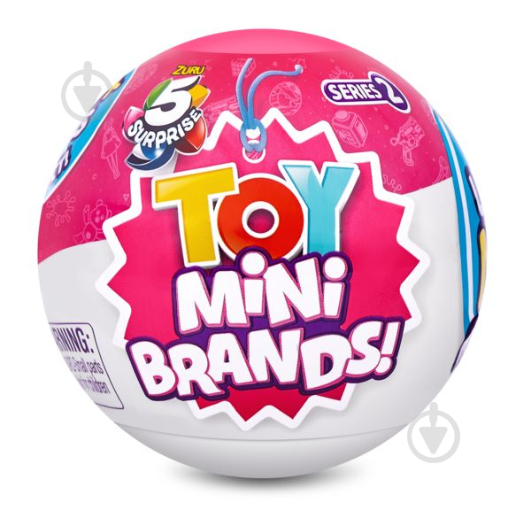 Ігровий набір Zuru Mini Brands TOY Фігурки-сюрприз в кулі 5 шт. в асортименті 6768621 - фото 1