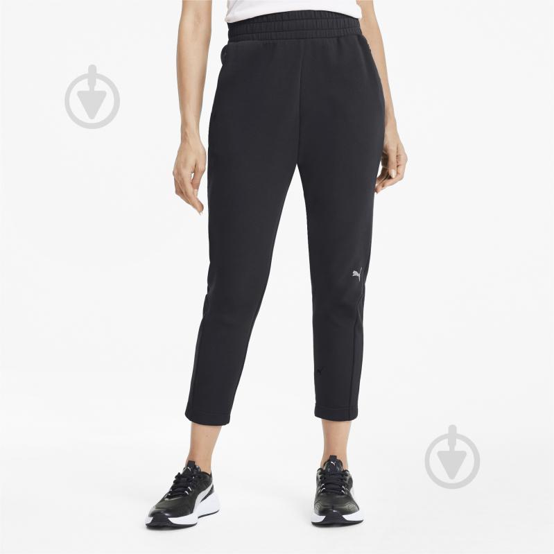 Брюки Puma EVOSTRIPE Pants 58125101 р. M черный - фото 1
