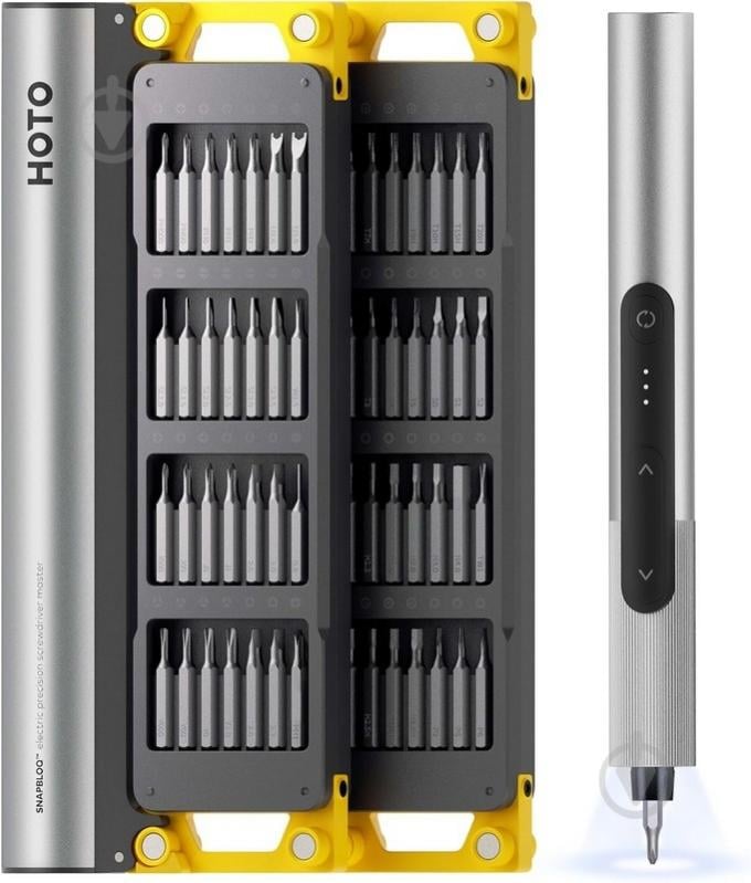 Викрутка акумуляторна HOTO SNAPBLOQ™ S-A01 56 предметів QWLSA002 - фото 1