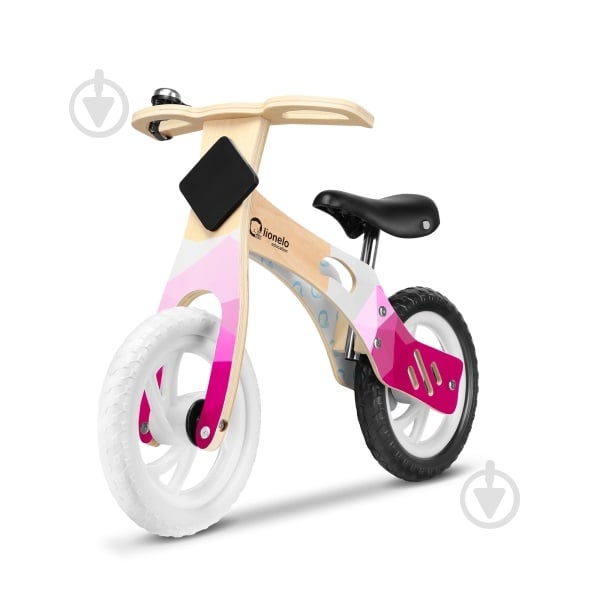 Беговел Lionelo розовый LOE-WILLY BUBBLEGUM - фото 1