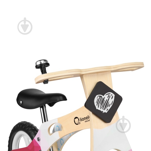 Беговел Lionelo розовый LOE-WILLY BUBBLEGUM - фото 3