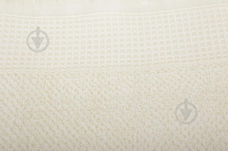 Полотенце Комби махровое 70x140 см молочный Simi - фото 4 Полотенце Комби махровое 70x140 см молочный Simi - фото 4