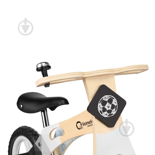 Беговел Lionelo серый LOE-WILLY CARBON - фото 4