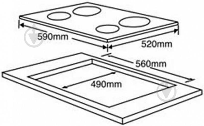 Варочная поверхность электрическая Grunhelm GPC 725 BE - фото 2 Варочная поверхность электрическая Grunhelm GPC 725 BE - фото 2