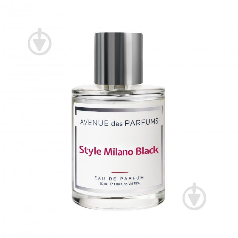 Парфюмированная вода Avenue des Parfums Style Milano black 50 мл - фото 1