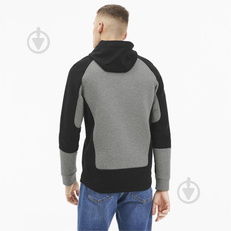 Джемпер Puma EVOSTRIPE Hoody 58146803 р. L серый - фото 4 Джемпер Puma EVOSTRIPE Hoody 58146803 р. L серый - фото 4