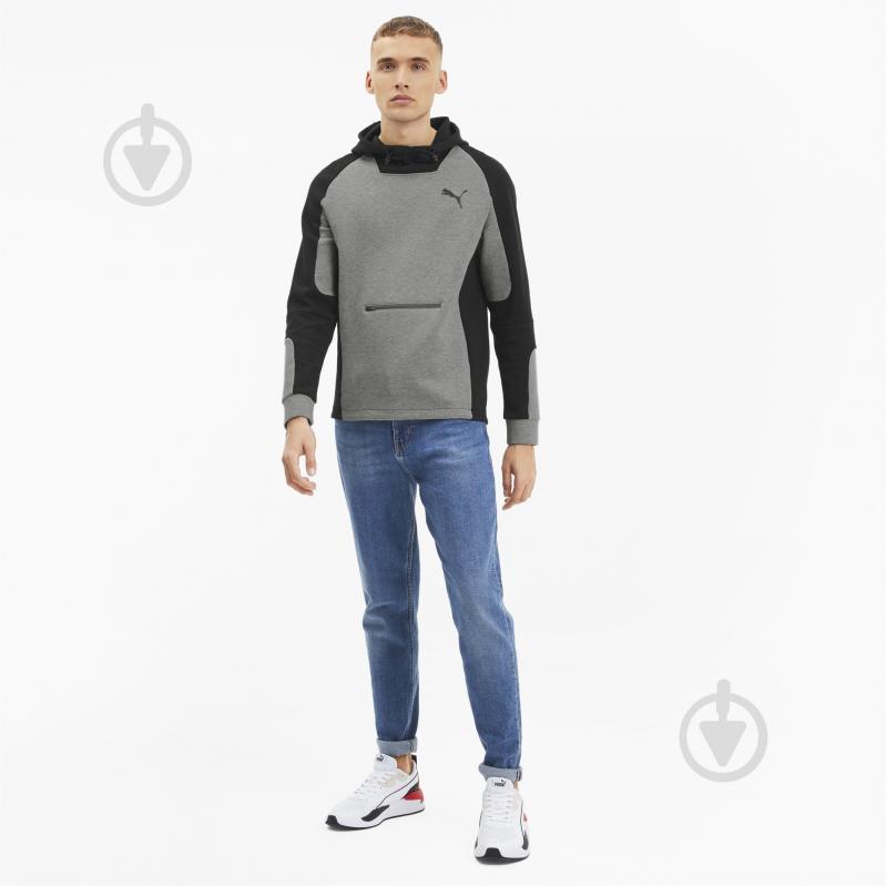 Джемпер Puma EVOSTRIPE Hoody 58146803 р. L серый - фото 5 Джемпер Puma EVOSTRIPE Hoody 58146803 р. L серый - фото 5