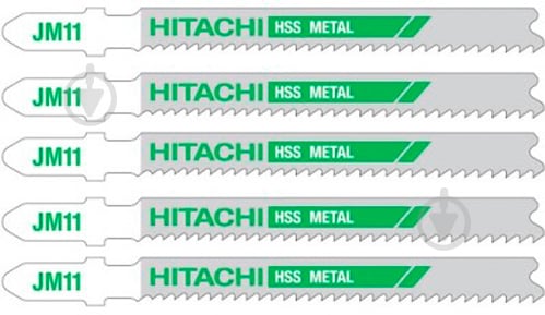 Набор пилочек для электролобзика Hitachi JM11 5 шт. 750040 - фото 2