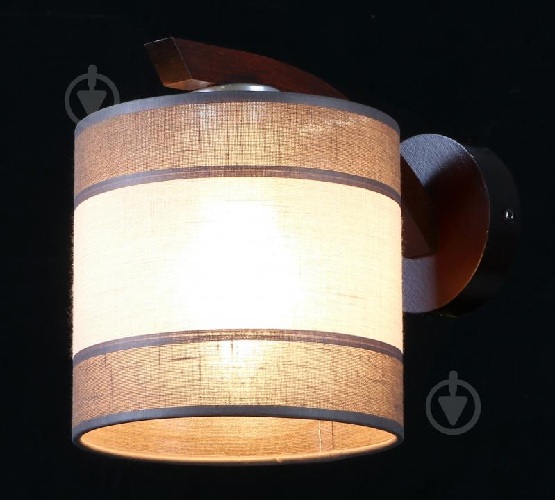 Бра TK Lighting 1x60 Вт E27 венге Cortes - фото 3 Бра TK Lighting 1x60 Вт E27 венге Cortes - фото 3