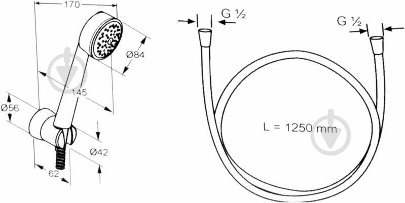 Душовий набір Kludi D-Zire 606500590 - фото 8