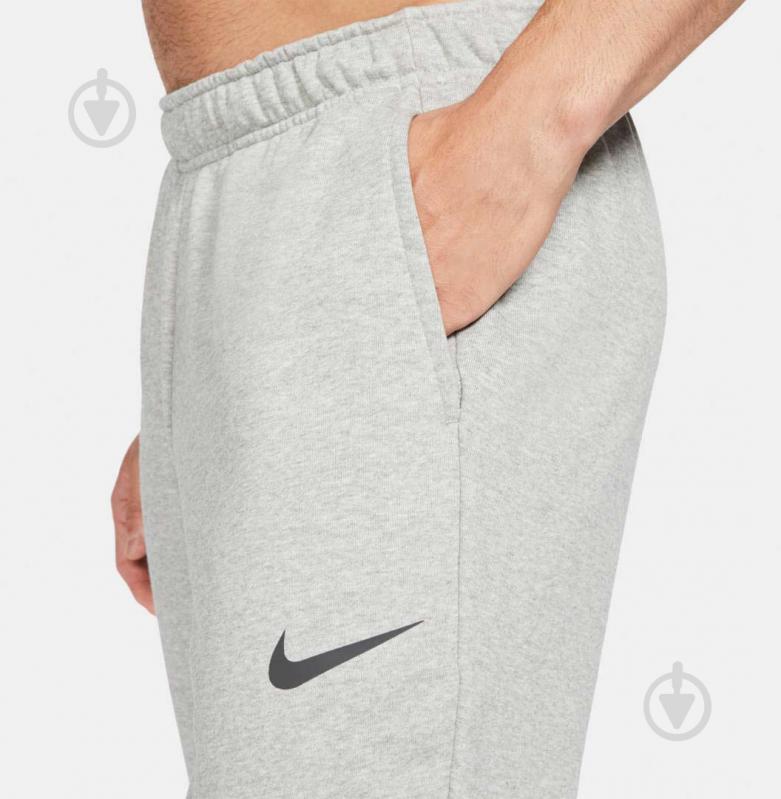 Брюки Nike DF PNT TAPER FL CZ6379-063 р. 2XL серый - фото 3