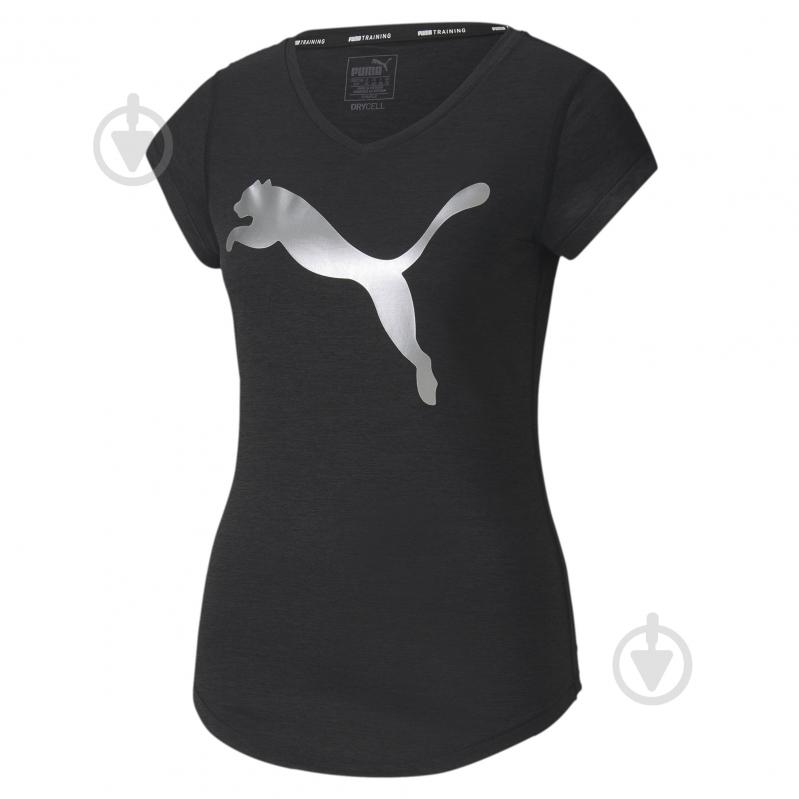 Футболка Puma Heather Cat Tee 51714714 р.M черный - фото 2