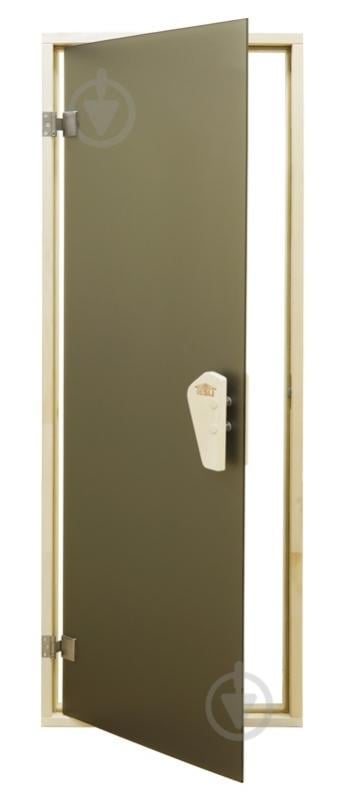 Двері для сауни ДС Briz Sateen RS L 1880x680 мм - фото 1