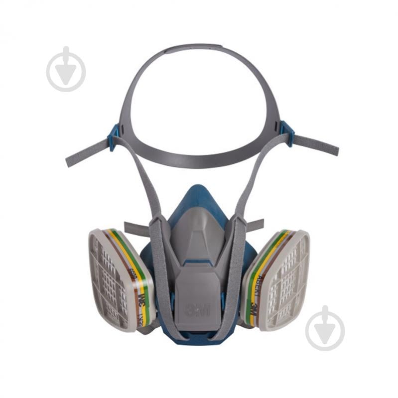 Напівмаска 3M 6502QL 19551 - фото 4 Напівмаска 3M 6502QL 19551 - фото 4