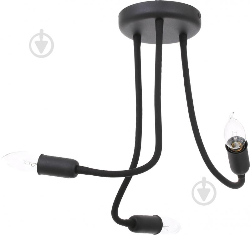 Люстра TK Lighting 2138 3x60 Вт E14 черный Flex - фото 1