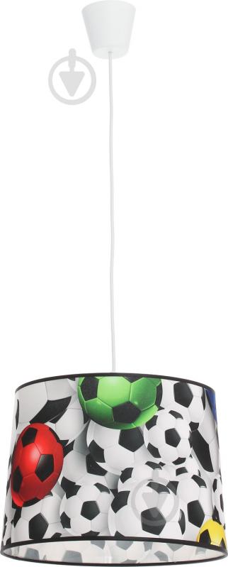Підвіс TK Lighting 1796 1x60 Вт E27 білий із чорним Kids - фото 1 Підвіс TK Lighting 1796 1x60 Вт E27 білий із чорним Kids - фото 1