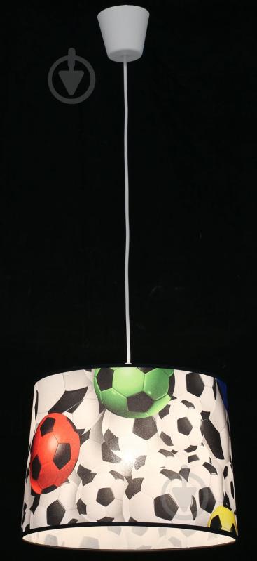 Підвіс TK Lighting 1796 1x60 Вт E27 білий із чорним Kids - фото 3 Підвіс TK Lighting 1796 1x60 Вт E27 білий із чорним Kids - фото 3