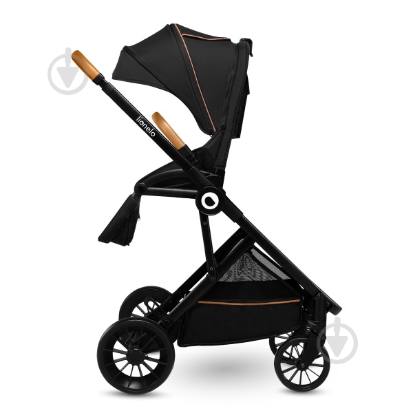 Коляска прогулочная Lionelo Dani Black Onyx - фото 3