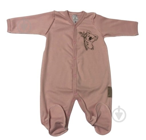 Человечек для девочки Bambinelli Кмб305-3 р.50 розовый - фото 1 Человечек для девочки Bambinelli Кмб305-3 р.50 розовый - фото 1