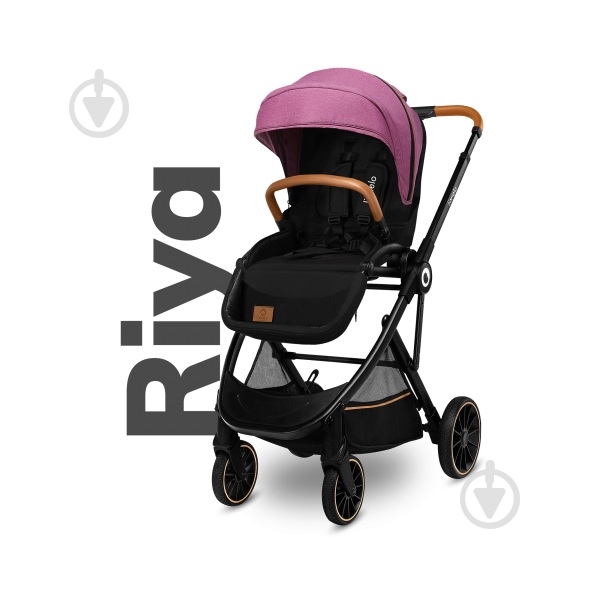 Коляска прогулочная Lionelo Riya Pink Violet - фото 5