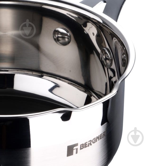 Ковш Bergner Midnight, 1,3 л (BG-32125-MM) - фото 4 Ковш Bergner Midnight, 1,3 л (BG-32125-MM) - фото 4