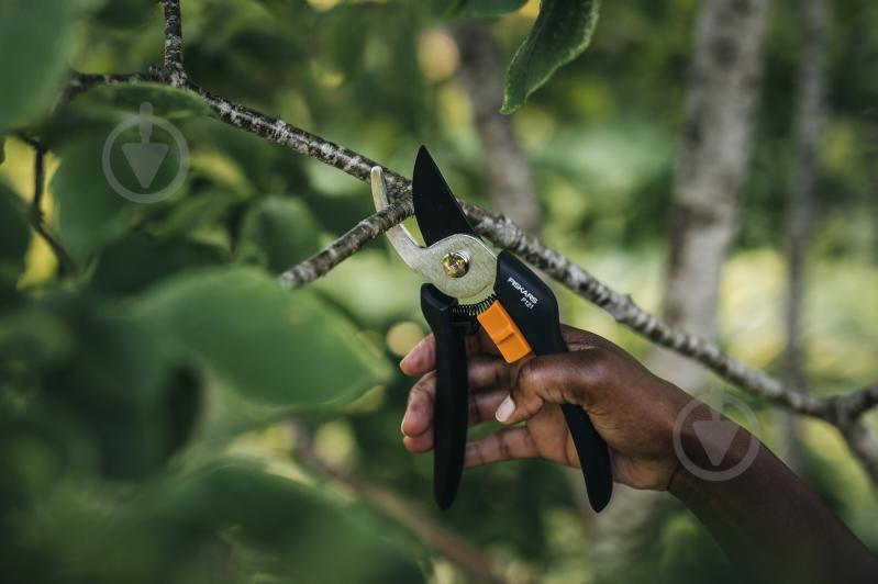 Секатор площинний Fiskars Solid P121 (1057160) - фото 3 Секатор площинний Fiskars Solid P121 (1057160) - фото 3