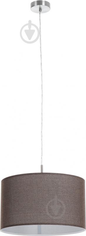 Подвес Eglo 1x60 Вт E27 коричневый Пастері - фото 1