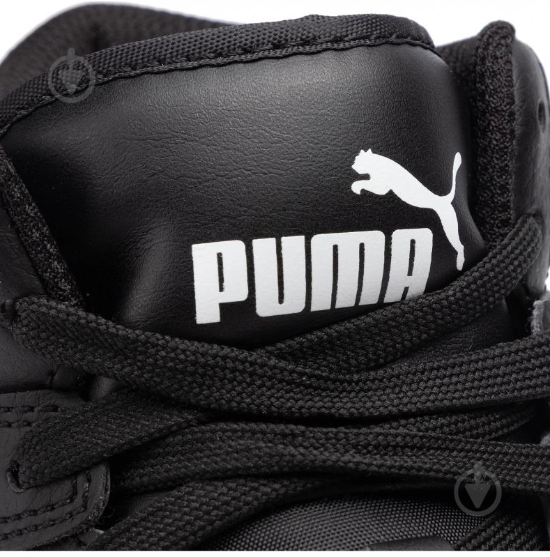 Кроссовки детские демисезонные Puma PUMA REBOUND LAYUP SL JR 37048601 р.35,5 черные с белым - фото 6