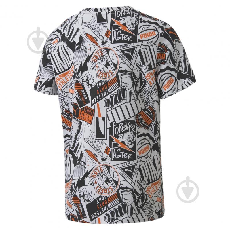 Футболка Puma Alpha Tee 58126902 белый - фото 2